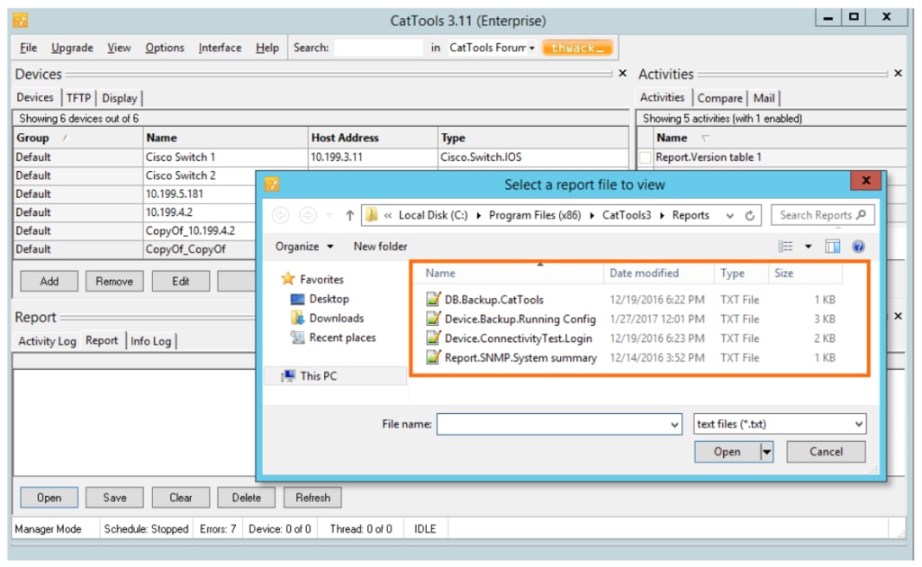 Kiwi CatTools configuration management software