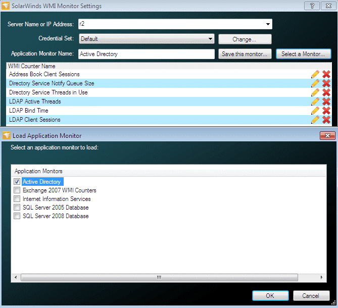 Screenshot des kostenlosen WMI Monitor-Tools