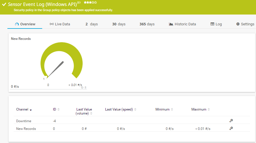 PRTG Network Monitor log management