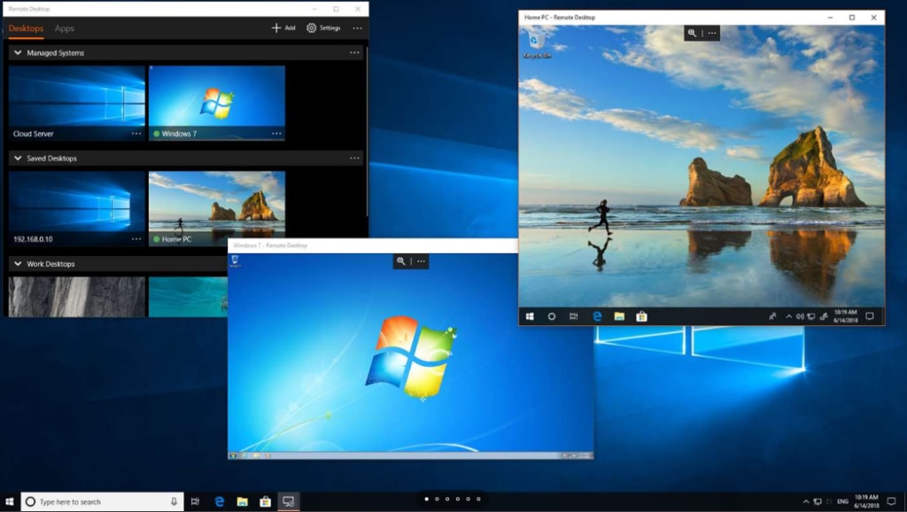 Outil gratuit Microsoft Remote Desktop