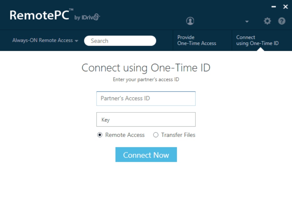 RemotePC free remote desktop solution