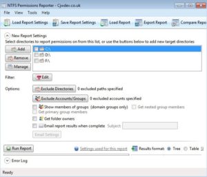 ntfs permissions reporter amazon