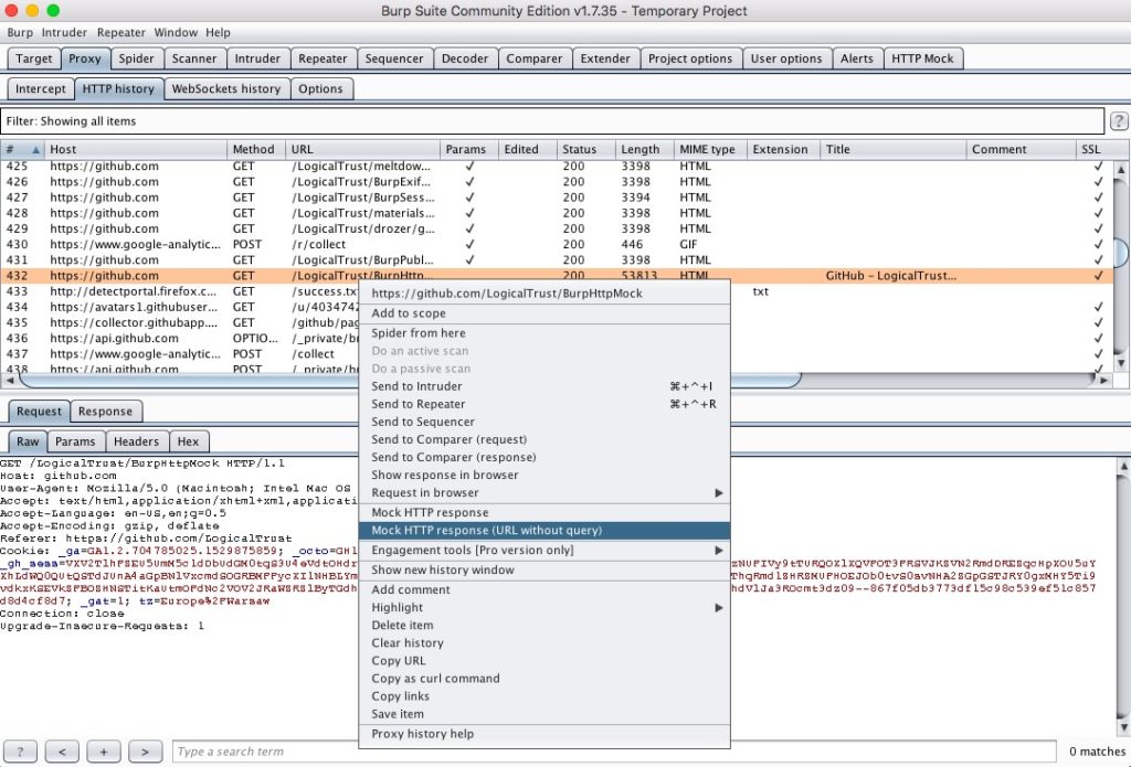 Burp Suite Community Edition