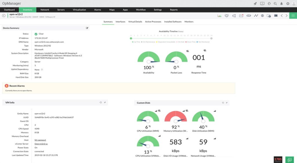 ManageEngine OpManager