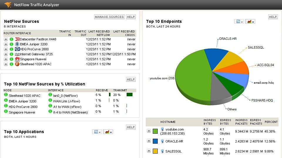 NetFlow Traffic Analyzer