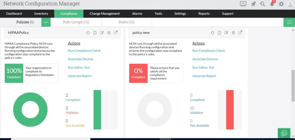 ManageEngine Network Configuration Manager