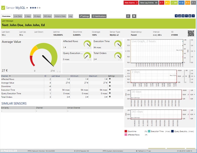 Paessler PRTG Network Monitor