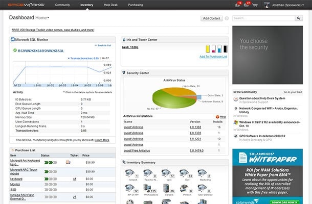 SpiceWorks SQL