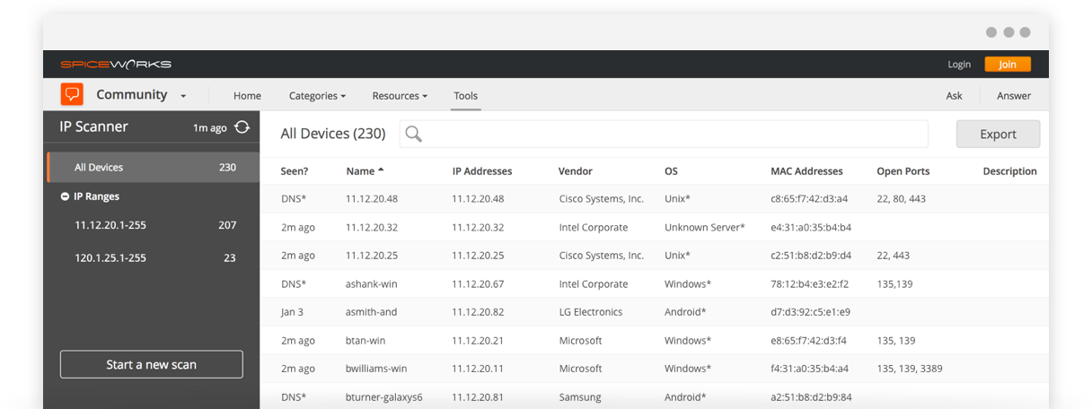 install spiceworks agent on server 2003