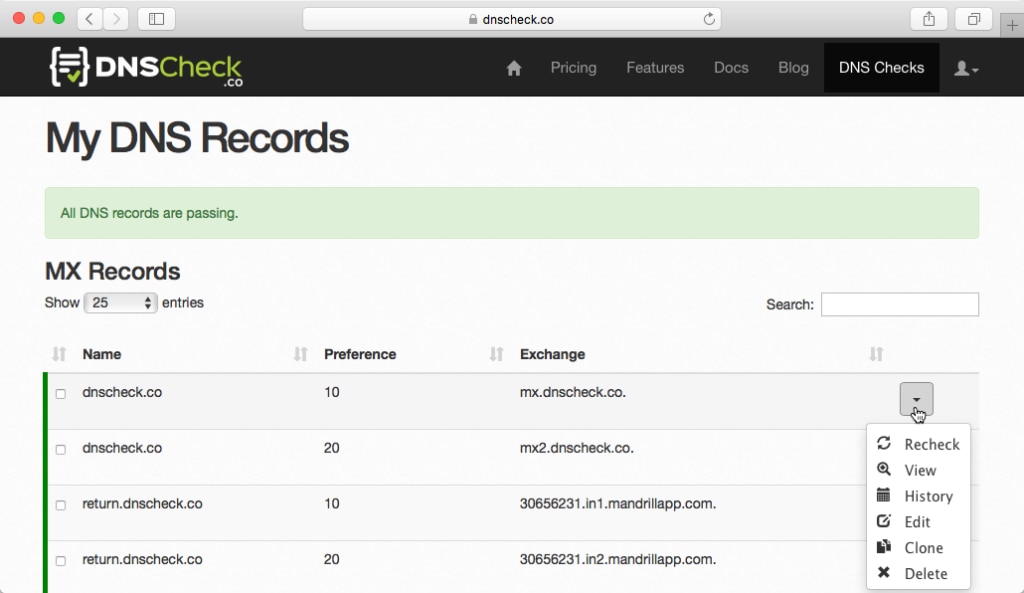 dns-check-report-with-mx-records-passing