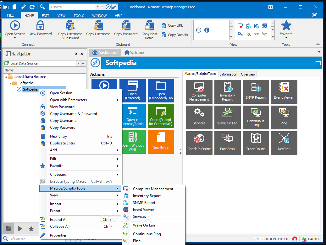 remote access connection manager