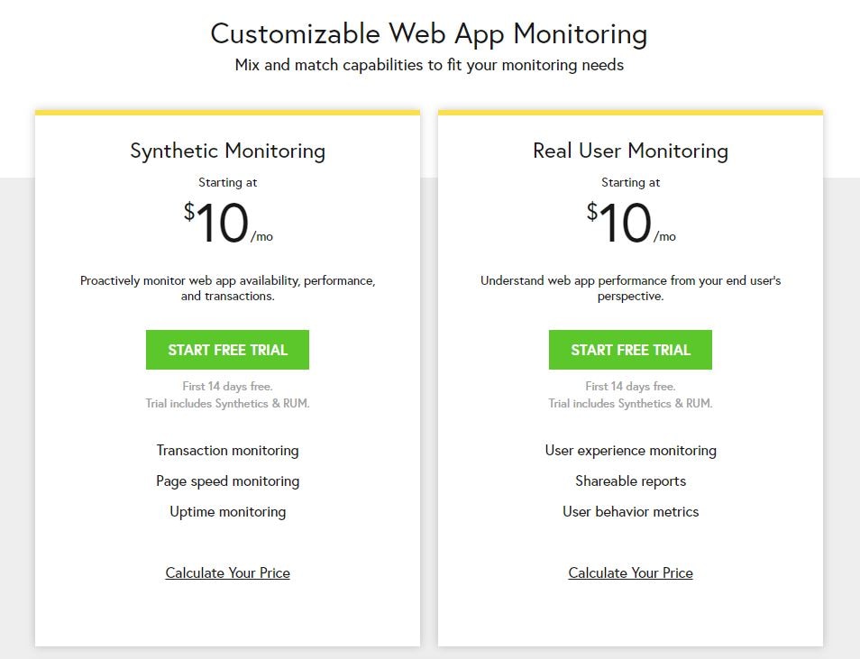 pingdom pricing