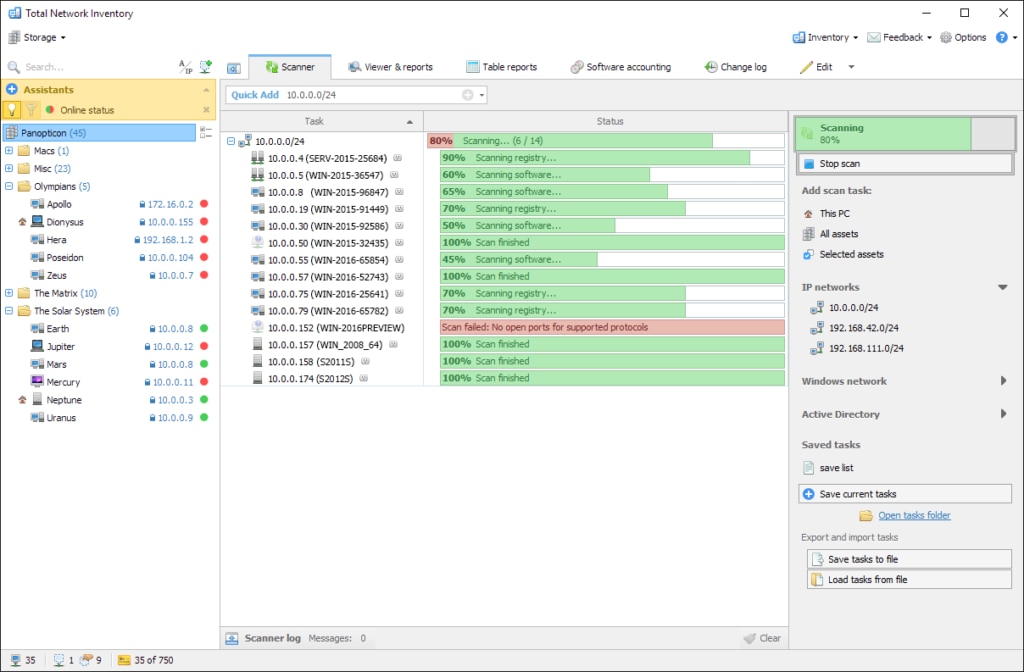 Total Network Inventory 4