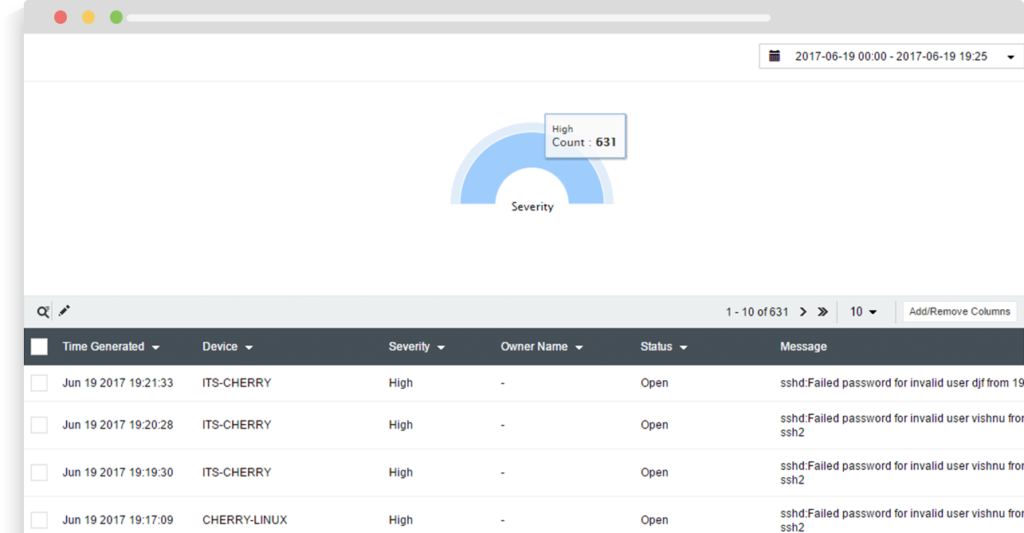 ManageEngine EventLog Analyzer