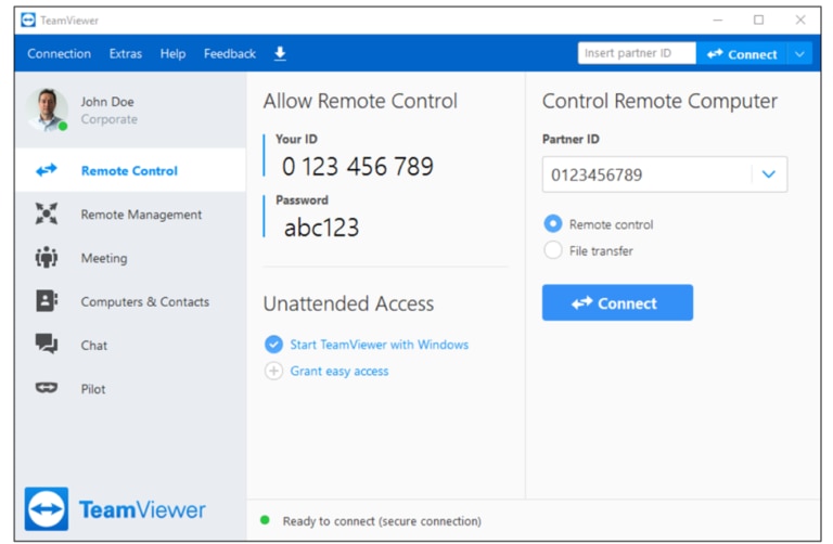 TeamViewer vs Dameware best remote control software comparison DNSstuff