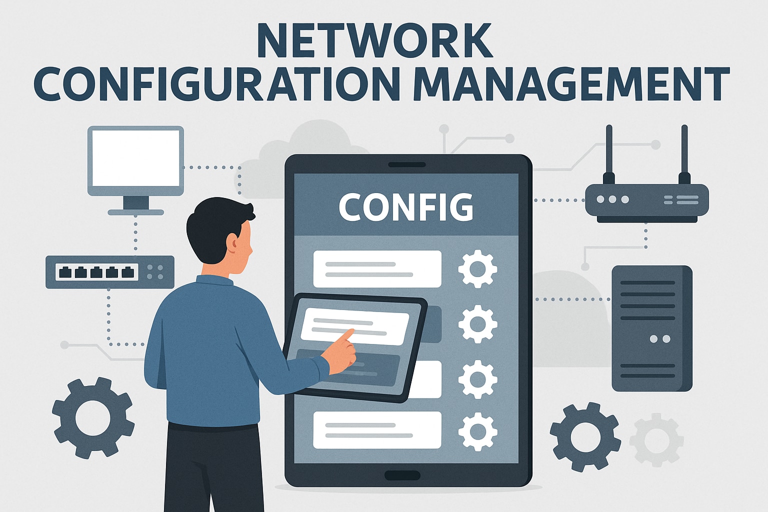 network congiuration management graphics
