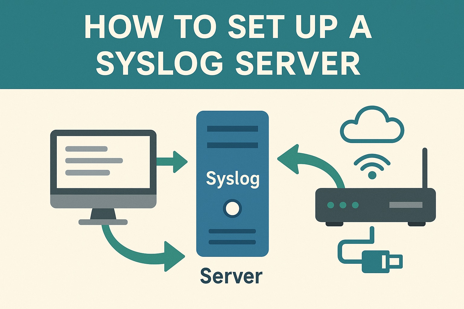 setup a syslog server